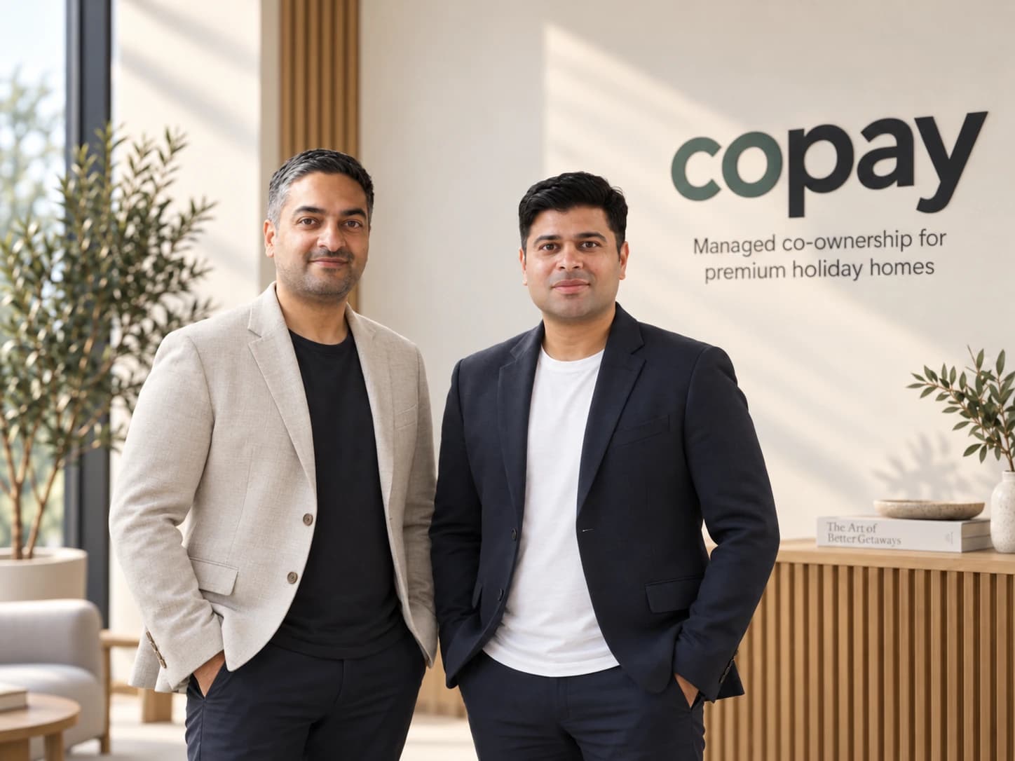 Copay co-founders Mohamed Ismail and Himanshu Arora